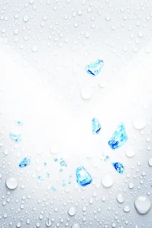 简单冰爽夏天背景