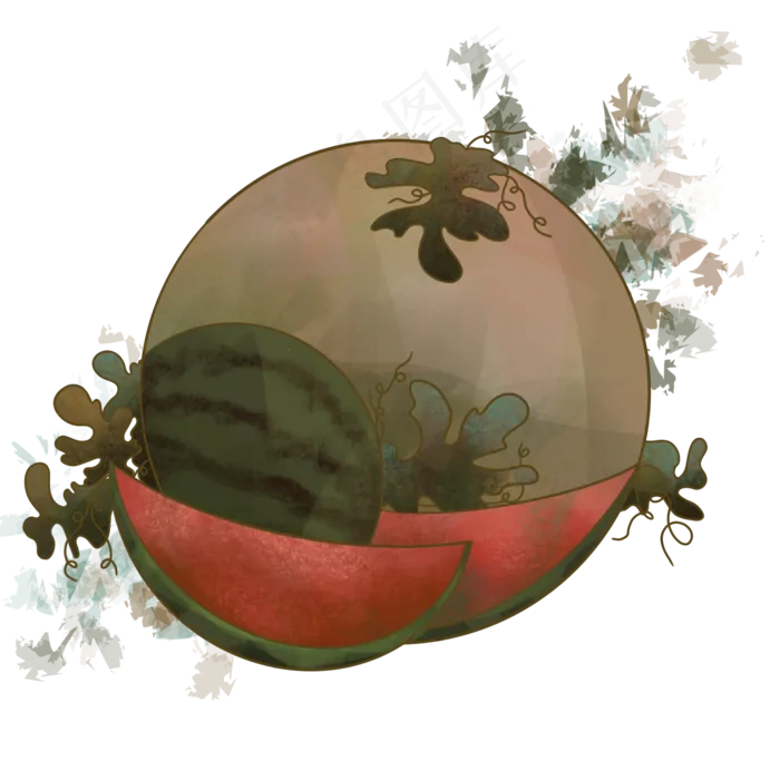 复古立秋处暑(2000X2000(DPI:300))psd模版下载