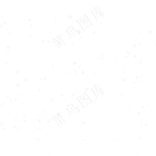 白色唯美雪花,免抠元素