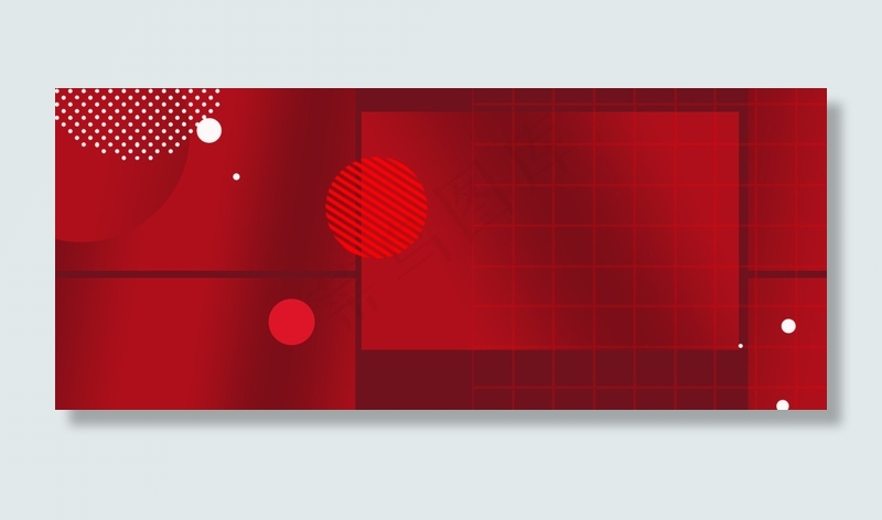 质感红色大气几何电商风促销背景