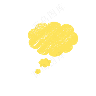 手绘粉笔笔刷云彩