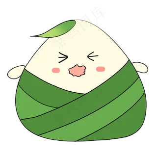 端午节粽子卡通宝宝