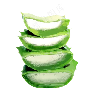 写实芦荟切块png免抠,免抠元素 写实芦荟切块png免抠,免抠元素