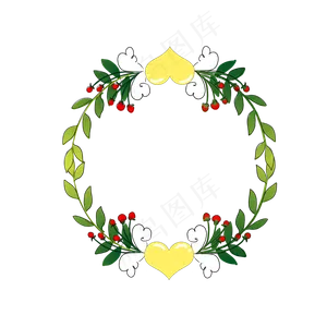 七一建党节绿色橄榄枝