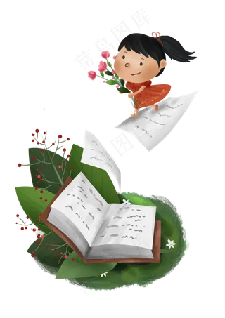 教师节送花的学生