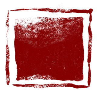 正方形实心印章纹理