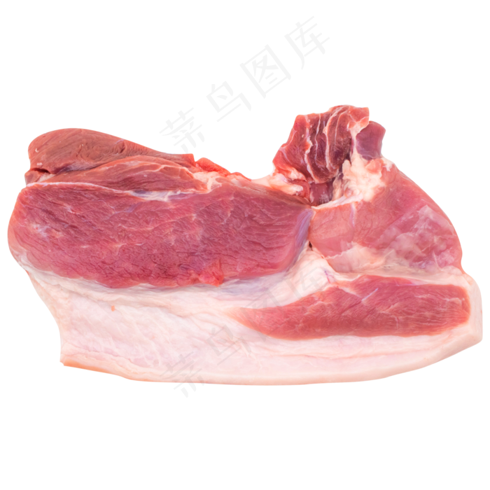 一块新鲜猪肉,免抠元素(4500*4500px 300 dpi )