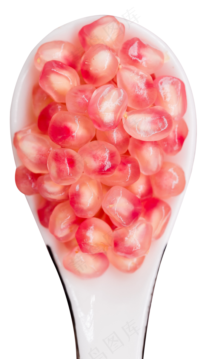 勺子里的石榴籽