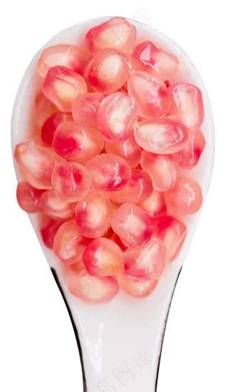 勺子里的石榴籽