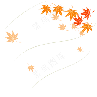 风吹散的落叶漂浮素材免费下载,免抠元素