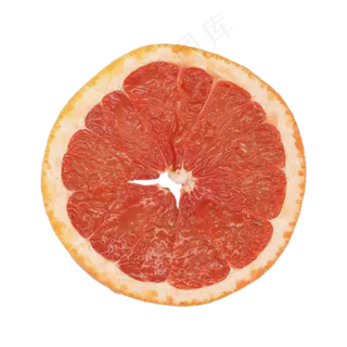 红色切片橙子