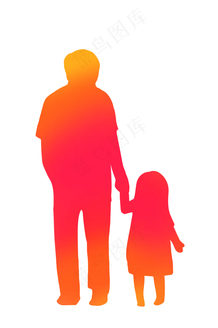 父亲节红色人物(2000X3000(DPI:300))psd模版下载