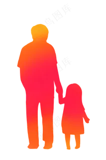 父亲节红色人物