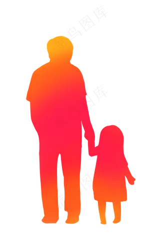 父亲节红色人物