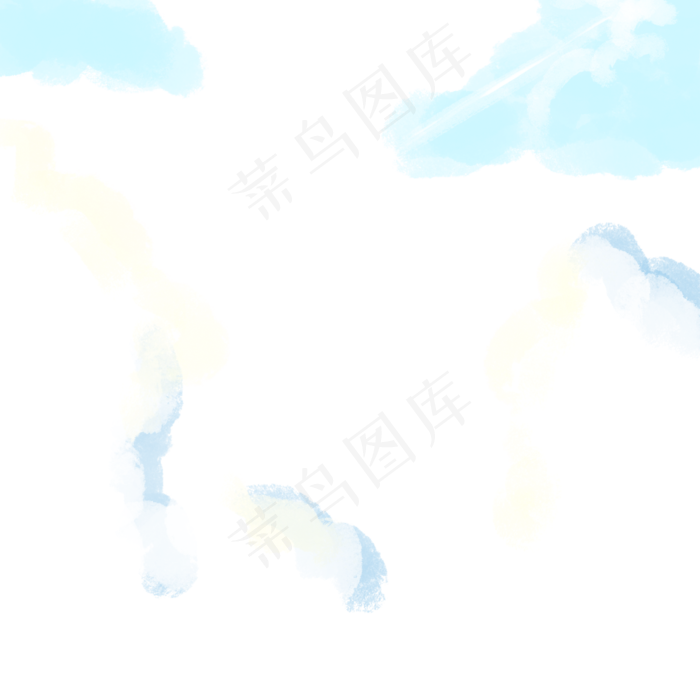 卡通白色云朵下载