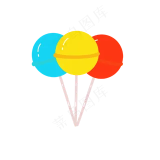 六一儿童节卡通棒棒糖