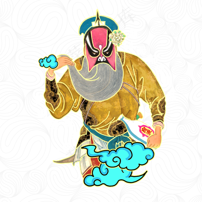 中国京剧戏曲武生幽默段子饮酒买,免抠元素