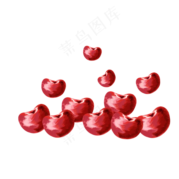 一堆好吃的水果樱桃车厘子(2000X2000(DPI:300))psd模版下载
