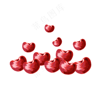 一堆好吃的水果樱桃车厘子