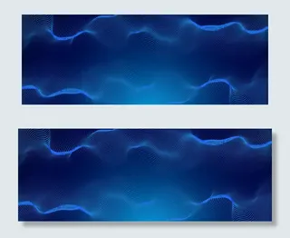 时尚个性抽象底纹banner