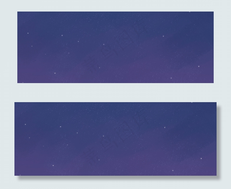 蓝色浩瀚星空背景