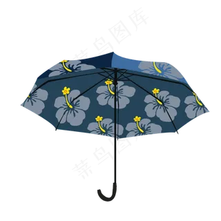 清明节雨伞png素材