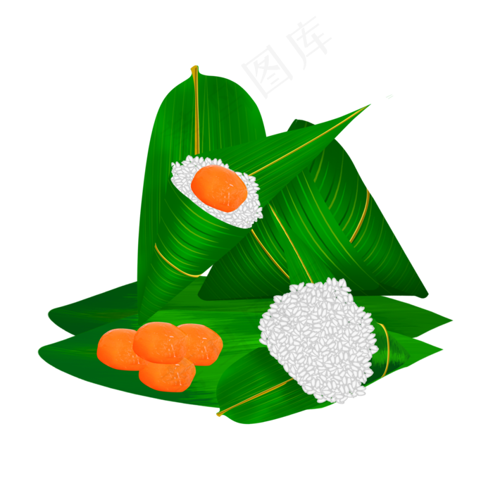 端午节粽子(2000X2000(DPI:300))psd模版下载