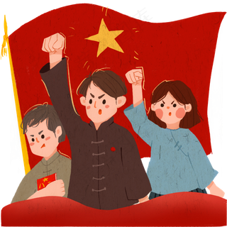 八一建军节复古革命人物