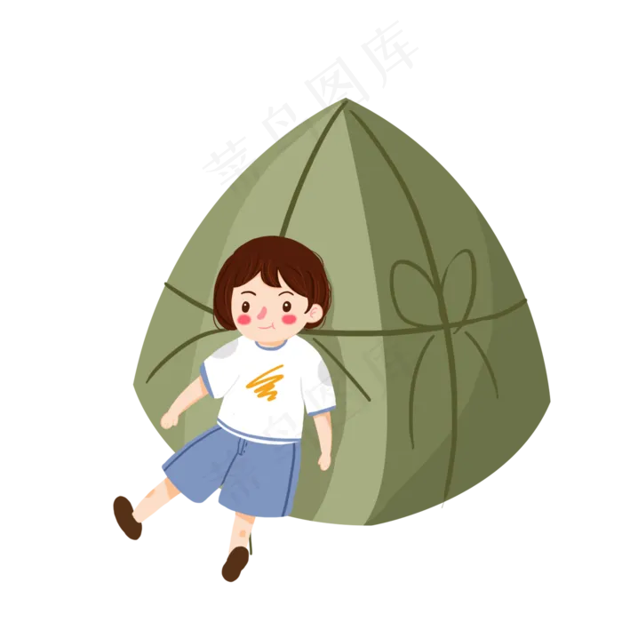 卡通传统节日端午(2000X2000(DPI:300))psd模版下载