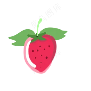 水果草莓粉色品种