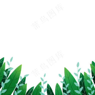 绿色的草丛免抠图