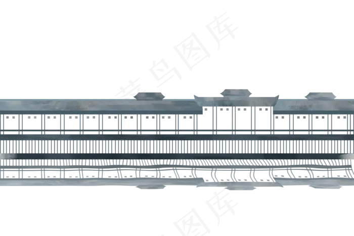 廊桥石桥大桥(3000X2000(DPI:300))psd模版下载