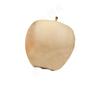 一个美味的金帅苹果