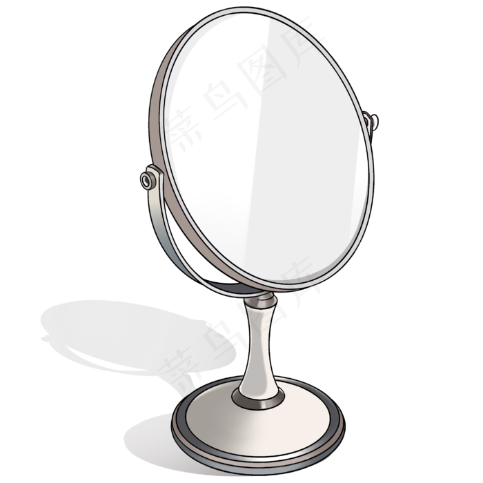 38妇女节女神的梳妆镜1,免抠元素