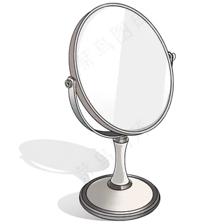 38妇女节女神的梳妆镜1,免抠元素