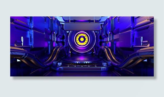 c4d做的电商通用场景