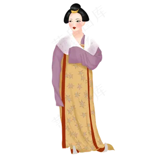 古风唐朝仕女图