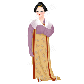 古风唐朝仕女图