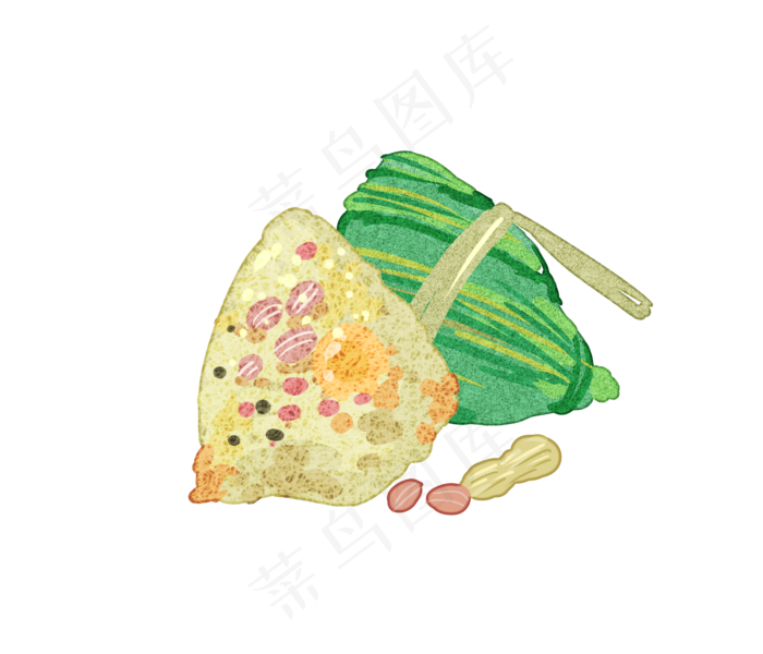 端午节传统习俗粽子(3500X3000(DPI:300))psd模版下载