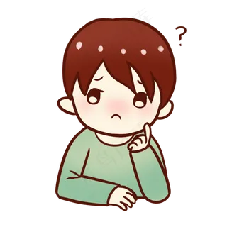 问号免扣儿童素材手绘疑问,免抠元素