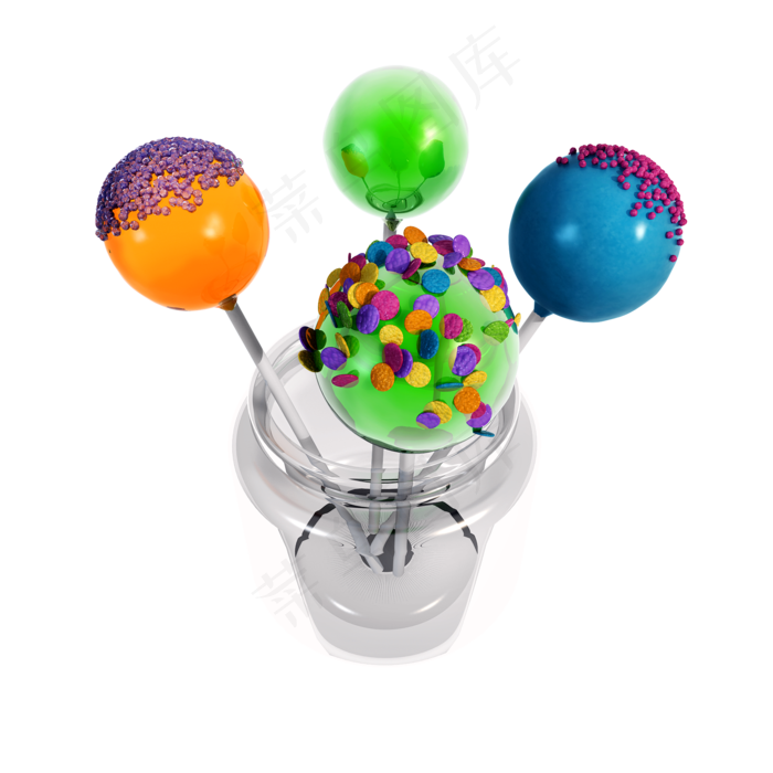 仿真棒棒糖png图