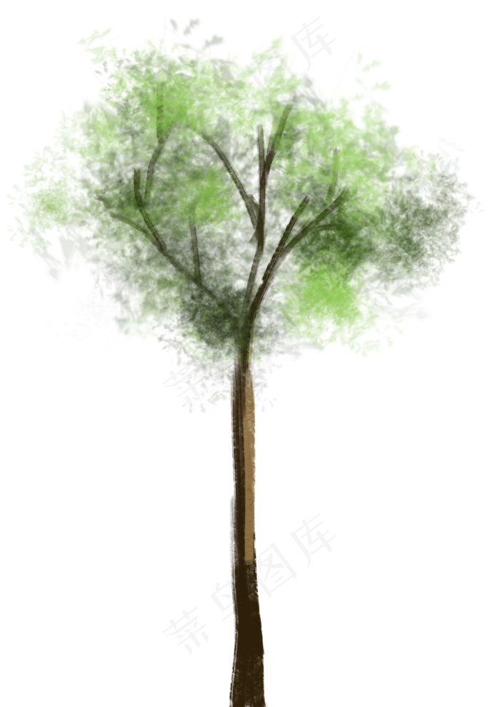 棕榈树棕榈叶子(2480X3508(DPI:300))psd模版下载
