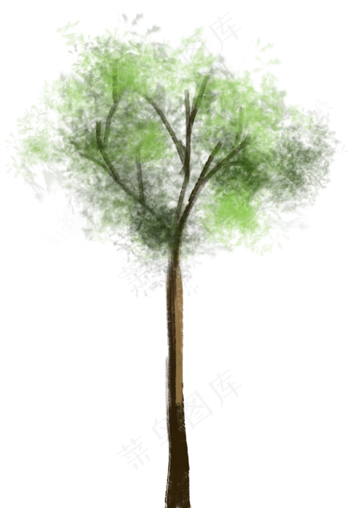 棕榈树棕榈叶子(2480X3508(DPI:300))psd模版下载