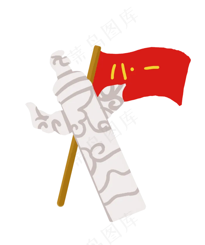 八一建军节华表(2480X2967(DPI:300))psd模版下载