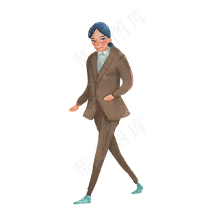 商业西装png素材