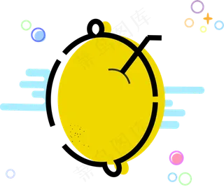 清新MBE柠檬图标