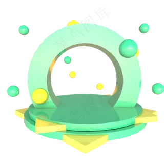 绿色端午节展台