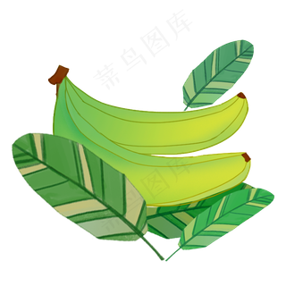 绿色水果香蕉