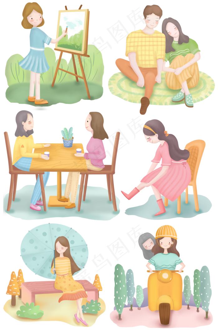 春天梦幻童话风合集