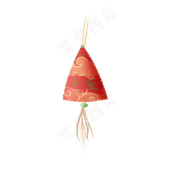 端午节红色香囊挂饰